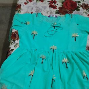 Flared Short Kurti