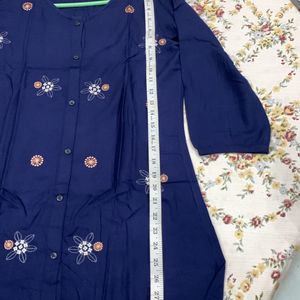 Short Kurti With 3/4th Sleeve