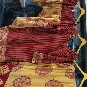 Cotton Suit Top Salwar Dupatta