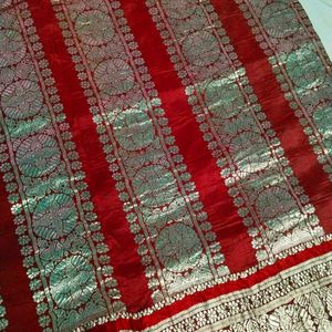 Multi Colour Pure Kanchipattu Saree