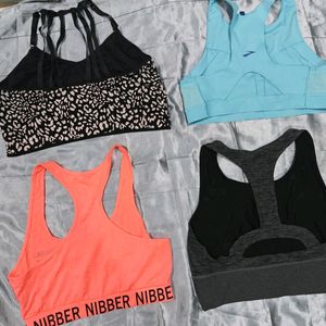 Combo Of 4 Imported Active Wear