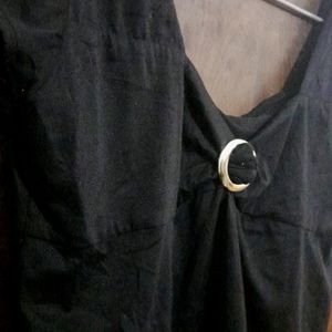 Black Party Wear Top