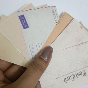 60 Pcs Esthetic Scrapbook Post Card Stickers