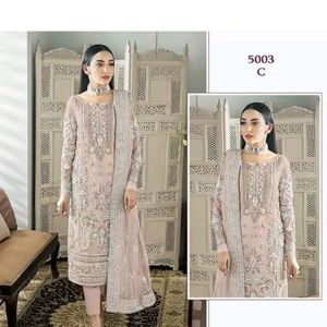 Heavy Zari Work Pakistani Suit Set