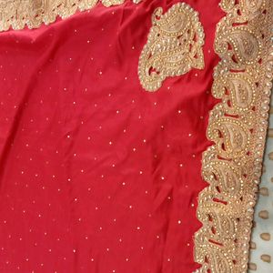 Double Shade Saree Brand New