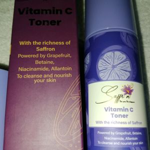 Saffron Toner And Face Wash Combo