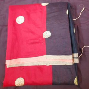 💥New Bengals Handloom Saree With Blouse Piece