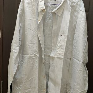 A White Casual Shirt