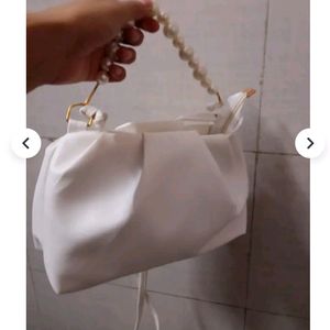 New White Sling Bag