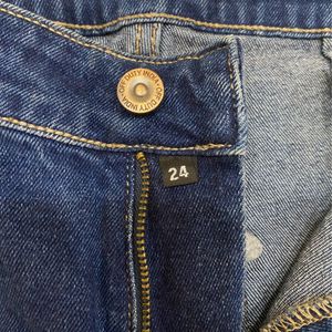 Off Duty Dark Blue Bootcut Jeans