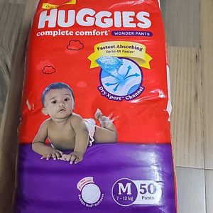 New Huggies Pants Size M