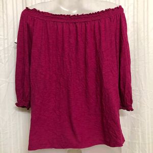 Knox Rose Off Shoulder Pink Top