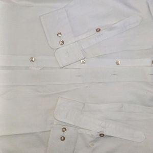 FARAGO White Formal Shirt For MEN