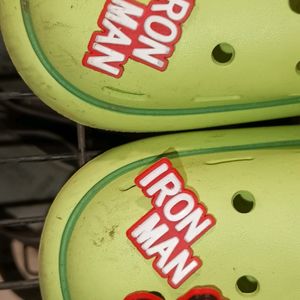 Cute Iron Man Crocs.