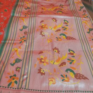 Brand New Paithani Silk Saree