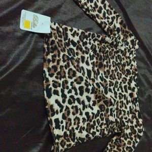 Tiger Print Top