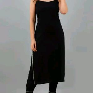 Black Kurta Set With Pant