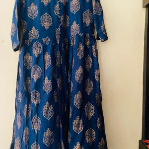 Navy Blue Kurta