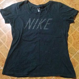 Black Nike Casual Tshirt
