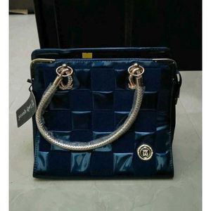 Blue Hand Bag New With Tag