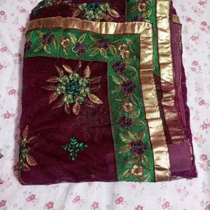 FreeSaree  Brown