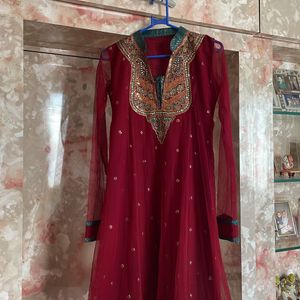 Maroon - Ethnic Kurta