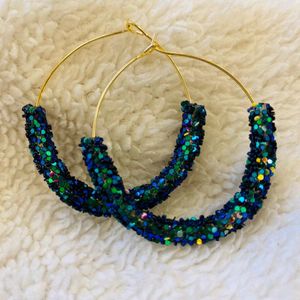 Combo Of 2 Chunky Hoop Earrings