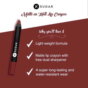 (Sealed) SUGAR Lip Crayon 😍 New & Seal Pack ✅