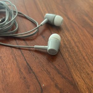 Grey Headphones Working Condition