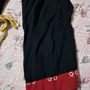 Black Red Kurti