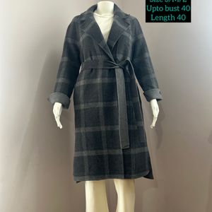 Plaid Premium Quality Overcoat