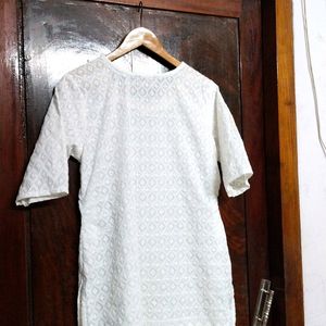 Anouk Brand White Kurtas For Women