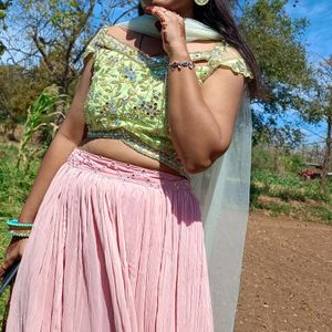 Crop Top Lehenga