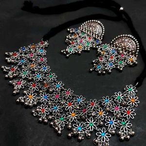 Alloy Jwellery Set (Multicolor)