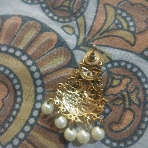 Onegramgold Neckset And Earrings