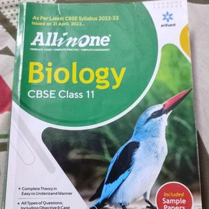 ALL IN ONE class 11 Biology Book With Sample Paper
