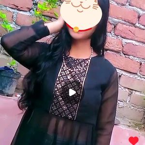 Beautiful Black Colour Nyra Kurti 🥰😍