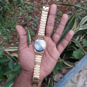 Gold Citizen Franken Fully Automatic Watch For Men