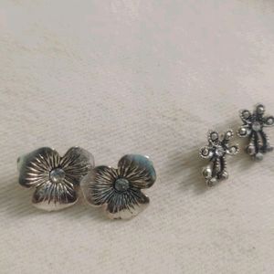 Korean Earings Studs Combo