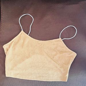 Nude Noodle Strap Top