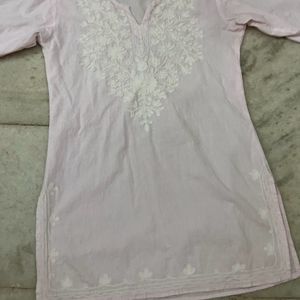 Pink Short Kurti