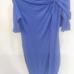 Blue Body Con Dres