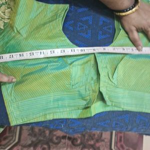 Green Kanjeevaram Blouse Sz 36"