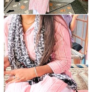 Peach Colour Kurti