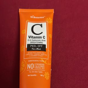 St Botanica Vitamin C Hyaluronic Acid Peeloff Mask