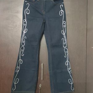 Spiegel Jeans Embellished Dark Wa