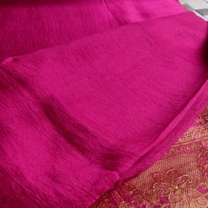 A BEAUTIFUL ROSE SAREE