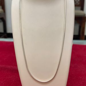 Pure Silver Chain (wt:-10.200g)