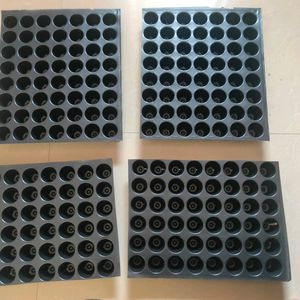 4 New Nursery Plant Trays With 208 Containers.