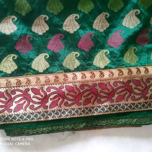 Fancy Green Saree